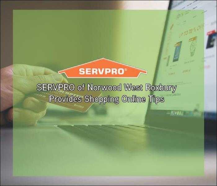 computer in background with green overlay and SERVPRO logo