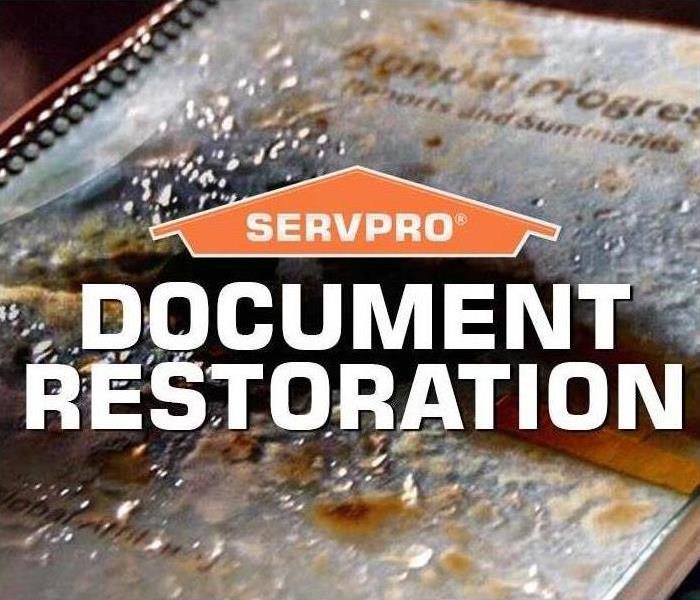 SERVPRO Logo with text, Document Restoration
